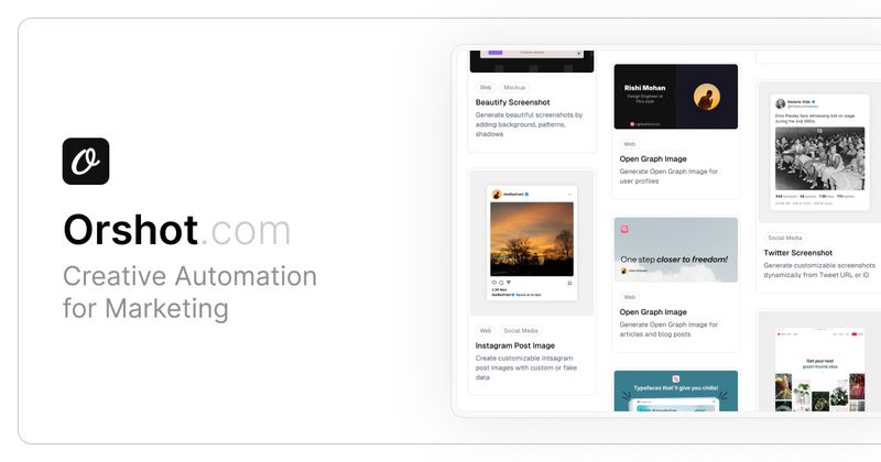 Orshot – Creative Automation for Marketing