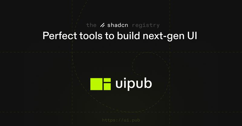 the shadcn/ui registry | UI.pub