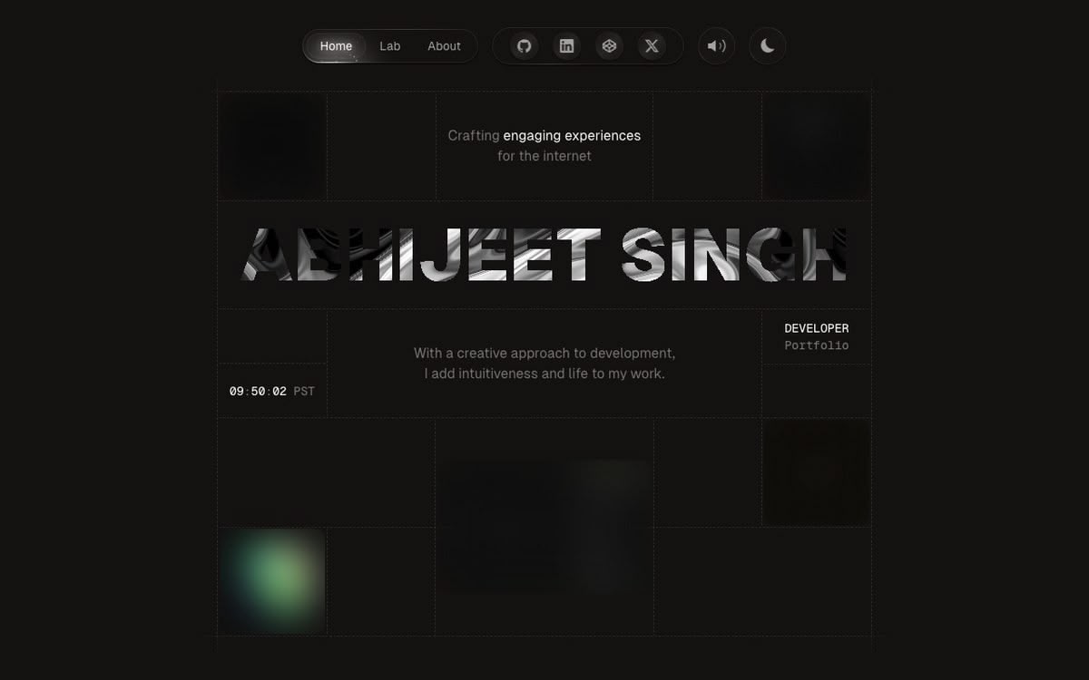 Screenshot of abjt