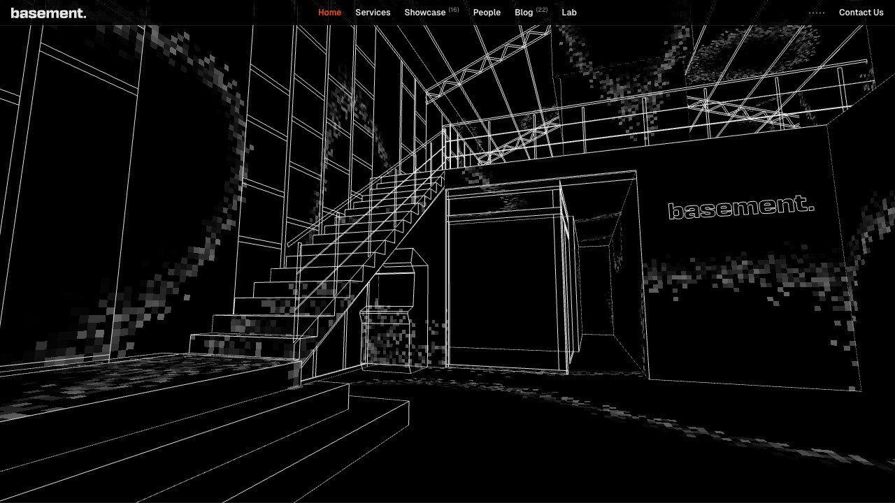 Screenshot of basement.studio