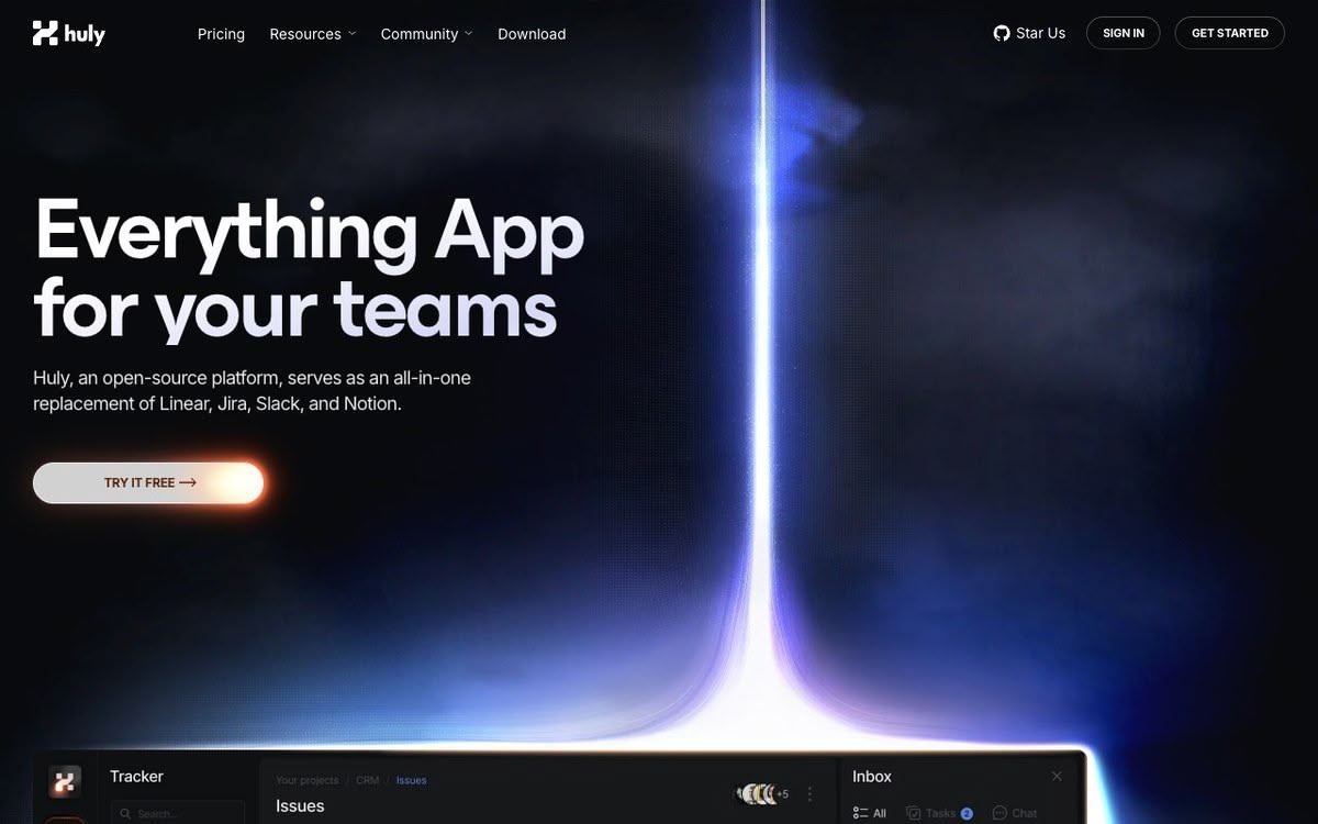 Screenshot of Everything App for your teams