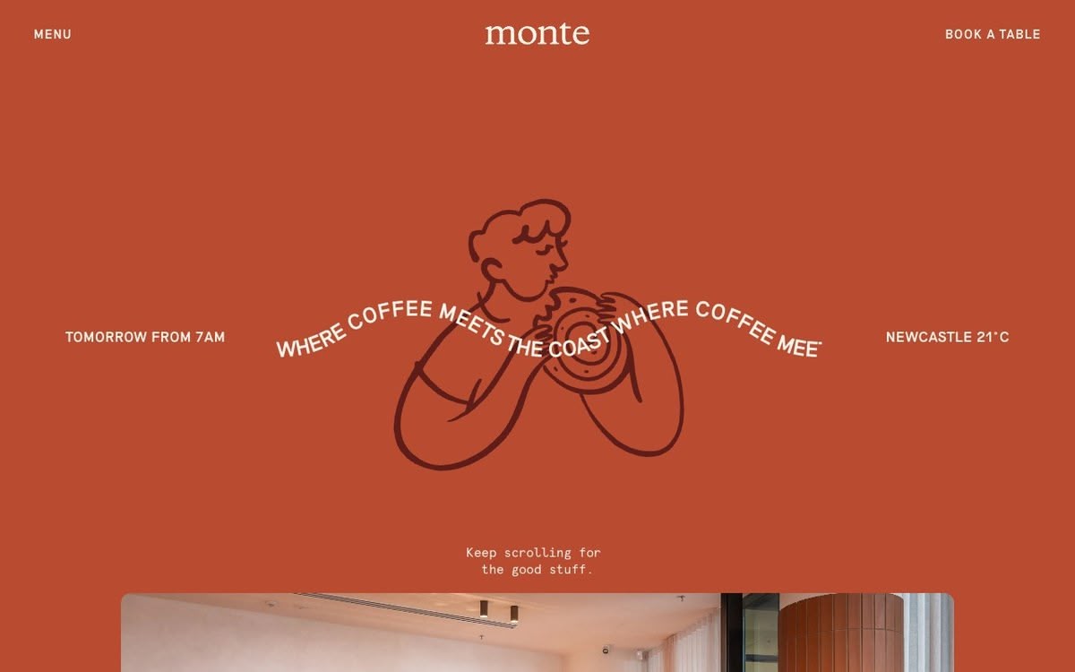 Screenshot of Monte – Newcastle