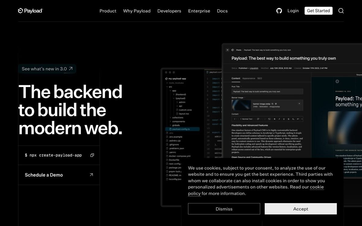 Screenshot of Payload
