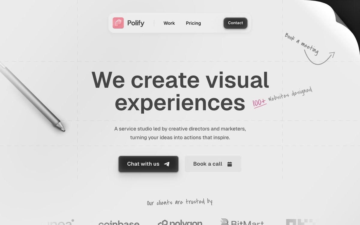 Screenshot of Polify