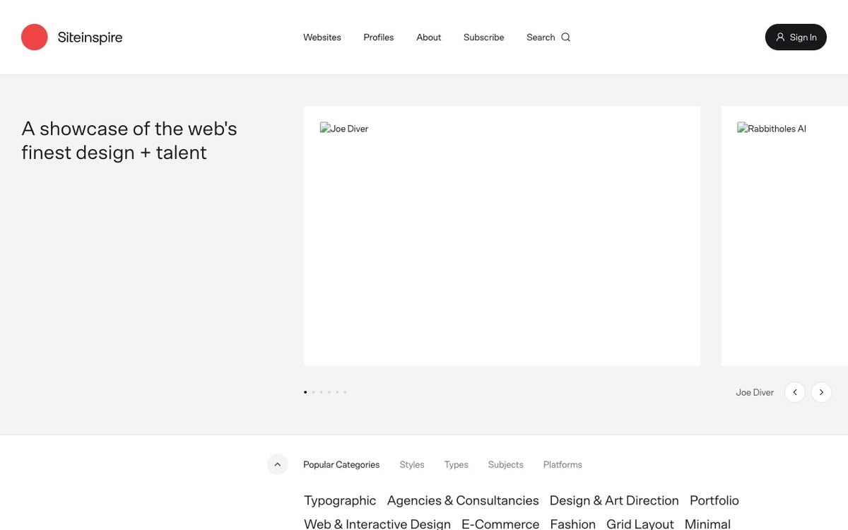 Siteinspire