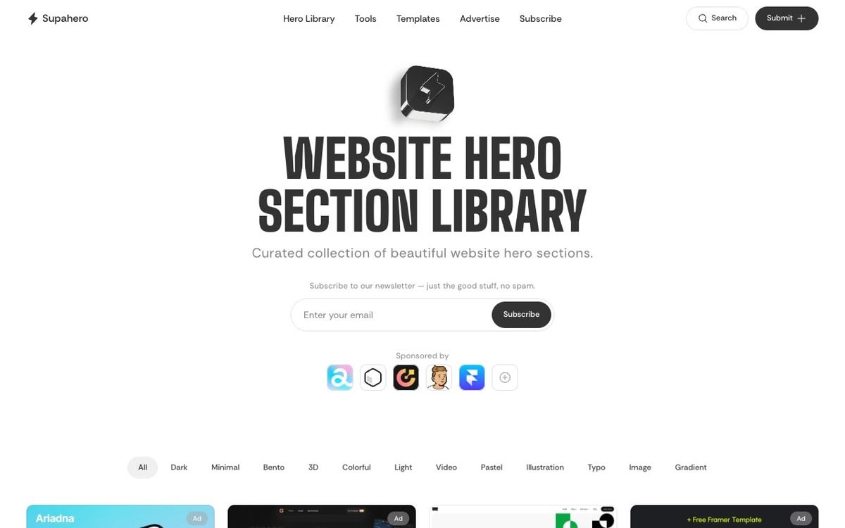 Screenshot of Supahero